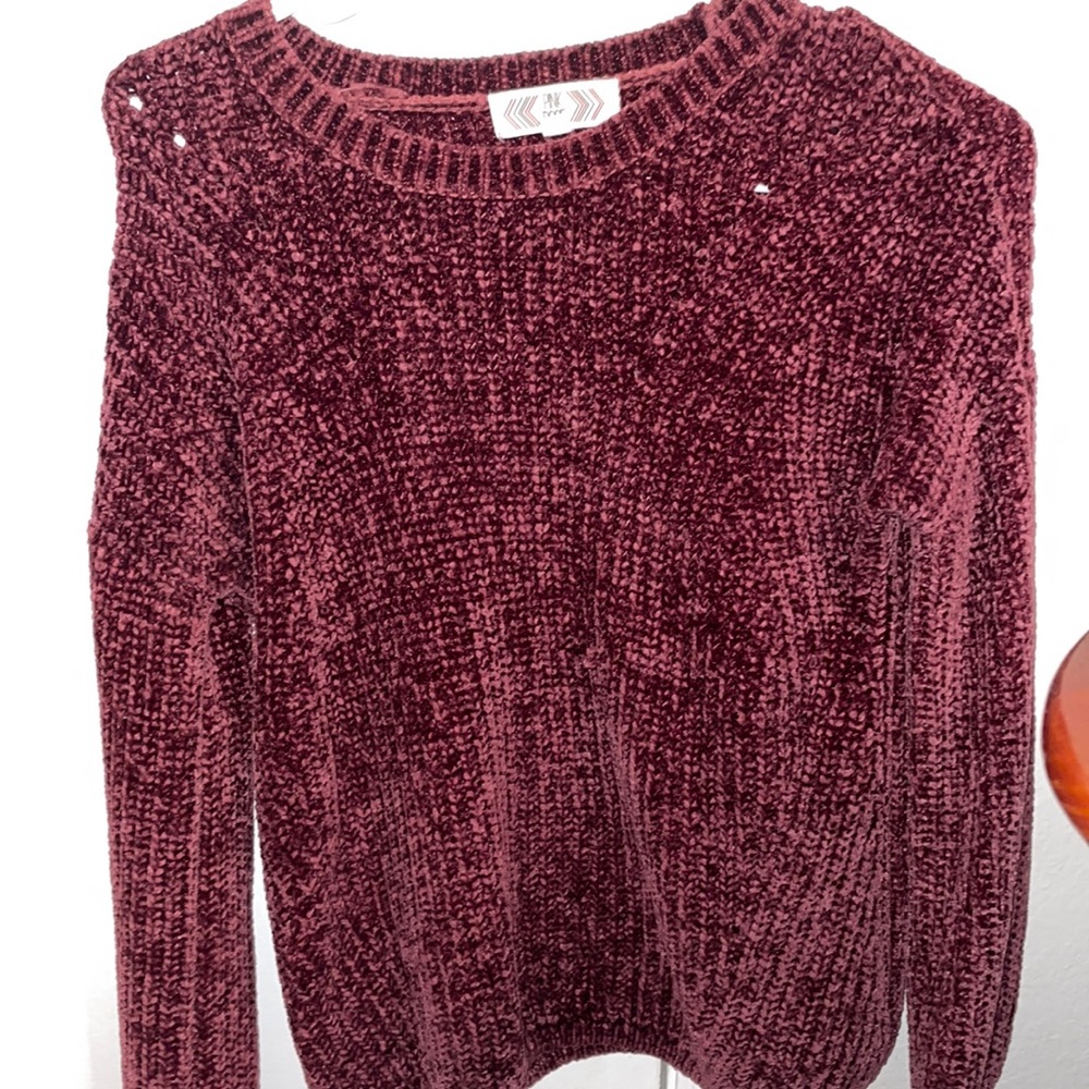 Pink rose sweater